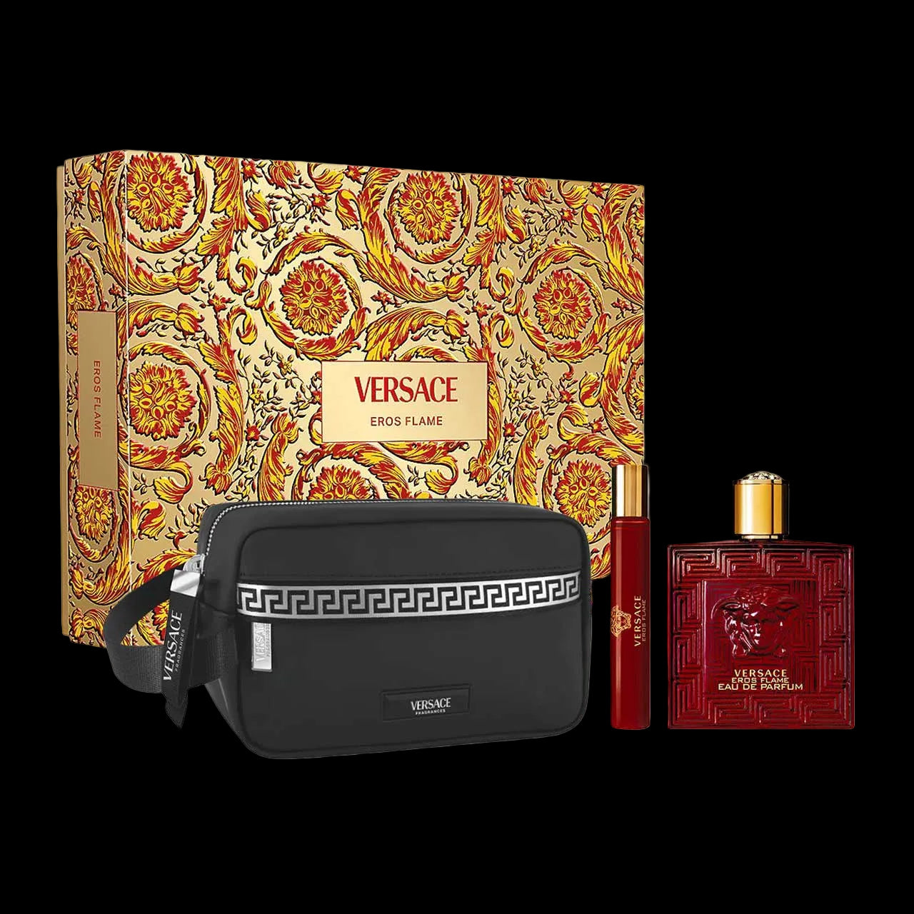 Versace Eros “Flame” Set 3 piezas